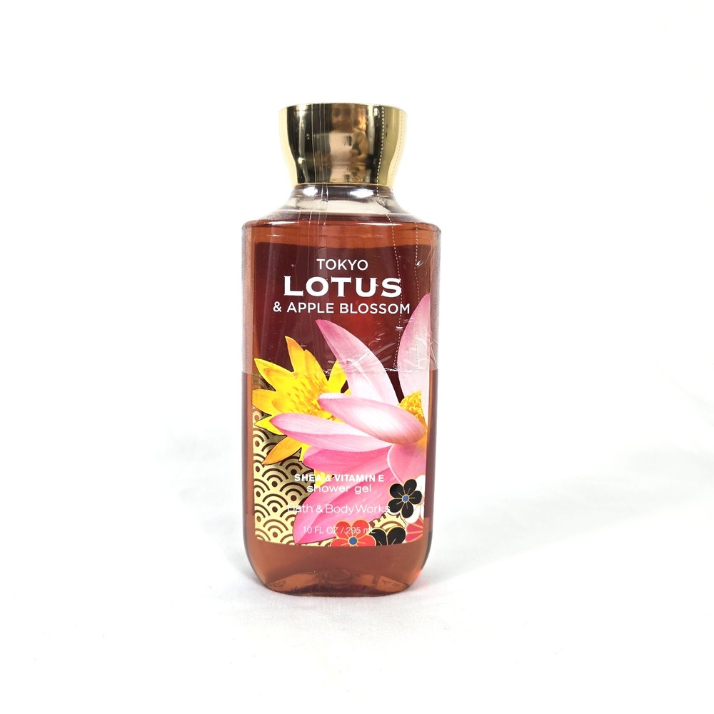 Bath & Body Works Tokyo Lotus Apple Blossom Shower Gel Body Wash 10oz NEW Retire